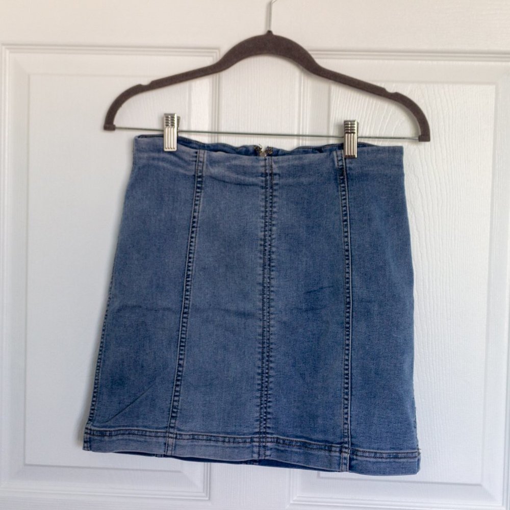 Free People Denim Skirt